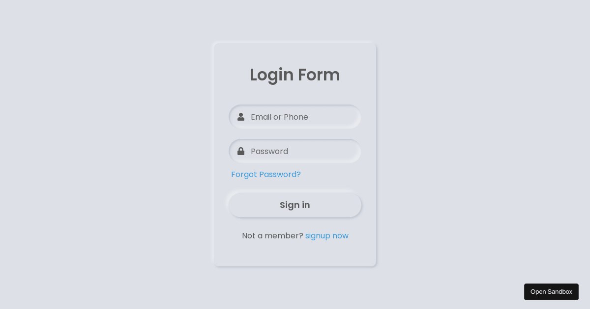 Login Form